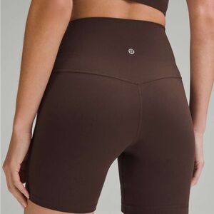Lululemon Align HR Short 6" in Espresso